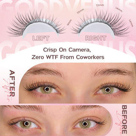 Goddvenus tweezers included in lash kit