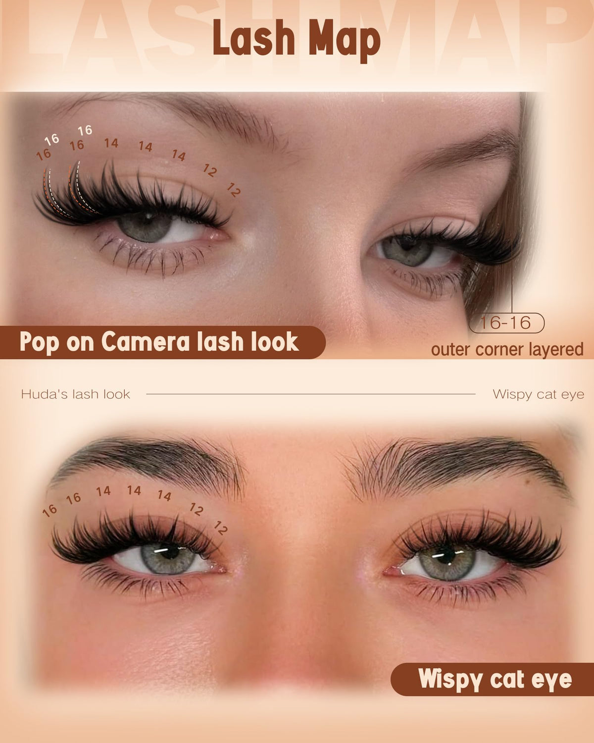 Goddvenus Wispy Lash Clusters 12mm detail