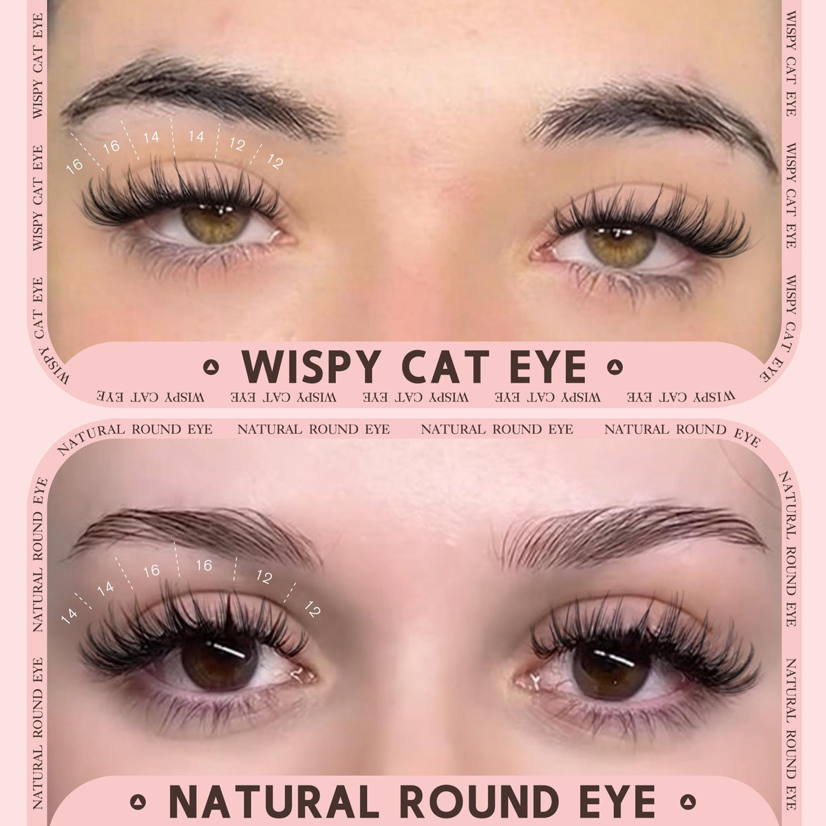 Goddvenus Wispy Natural Lash Clusters 12mm close-up