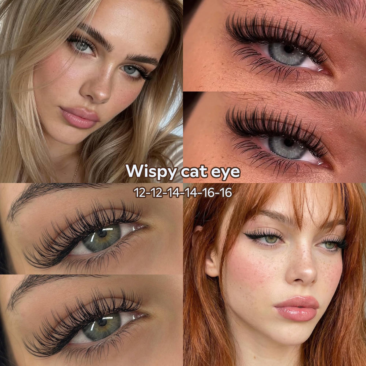 Goddvenus Wispy Natural Lash Clusters 16mm packaging