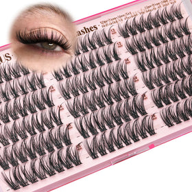 Goddvenus Wispy Natural Lash Clusters assorted lengths