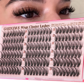 Goddvenus Wispy Natural Lash Clusters packaging front view