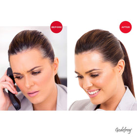 Godefroy Hair Color Tint Kit showing application process