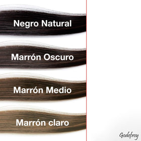 Godefroy Hair Color Tint Kit used on hair for grey coverage