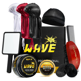 Goiple Wave Pomade for Men front view with red packaging