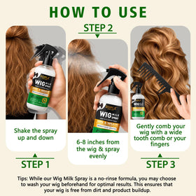 Goiple Wig Milk Spray 250ML with comb