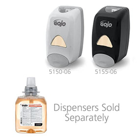 GOJO FMX-12 refill soap with fresh dispensing valve