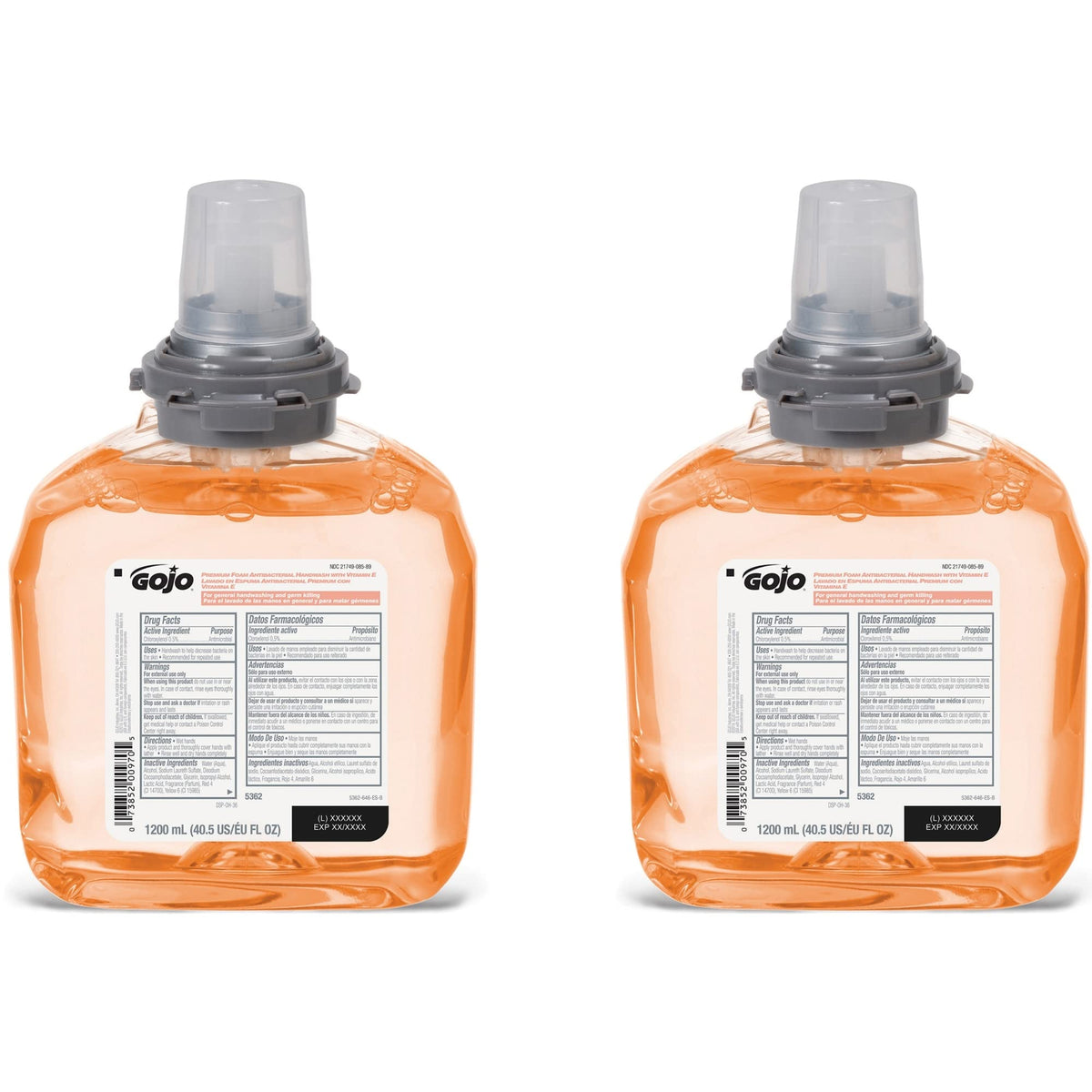 GOJO TFX Antibacterial Foam Soap in a commercial setting