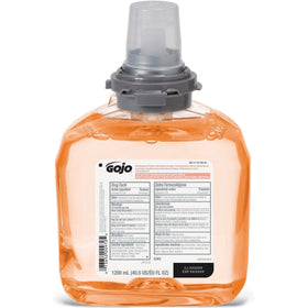GOJO TFX Antibacterial Foam Soap refill with fresh dispensing valve