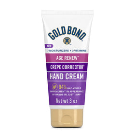 Gold Bond Age Renew Crepe Corrector Hand Cream 3 oz front view