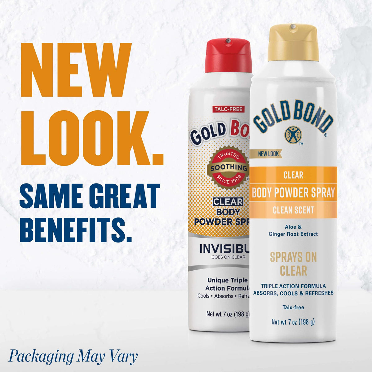 Gold Bond Body Powder Spray 7 oz back view
