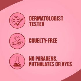 Gold Bond Cherry Crush Hydrating Gel Cream with ingredients list
