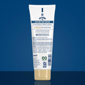 Gold Bond Healing Foot Cream 4 Oz back view showing ingredients
