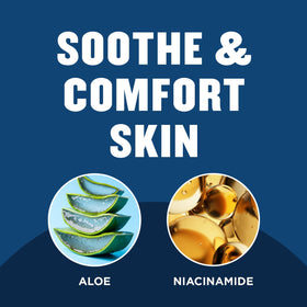 Gold Bond lotion applied to hands for hydration