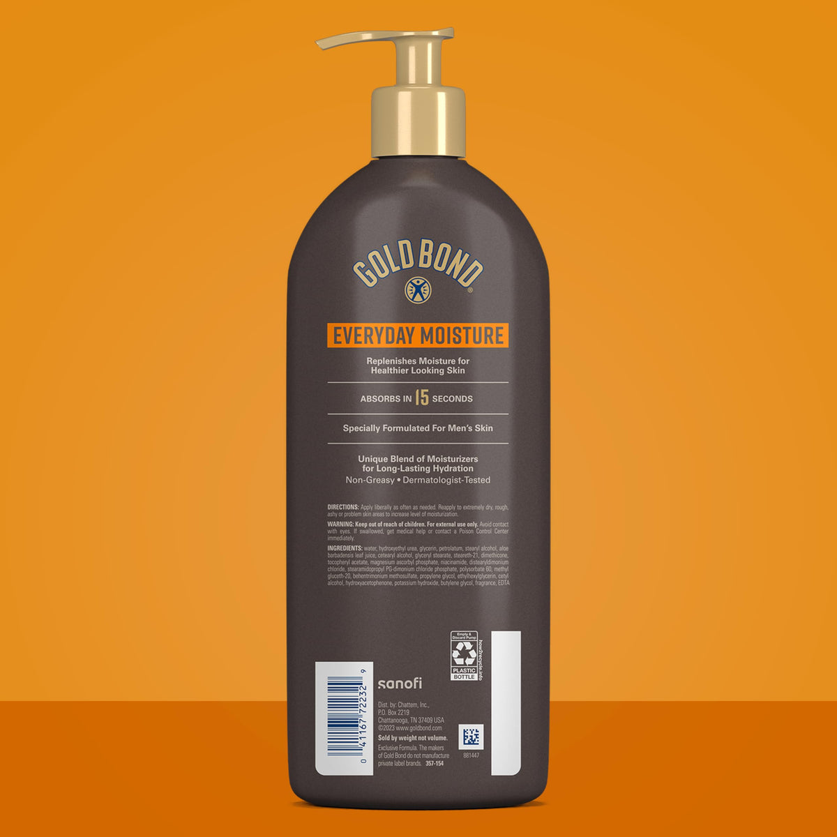 Gold Bond Men's Essentials Daily Lotion texture close-up