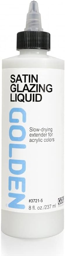GOLDEN Acrylic Glazing Liquid used in decorative painting