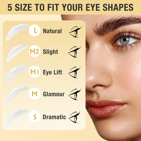 GOLLEE Lash Lift & Brow Lamination Kit before and after results