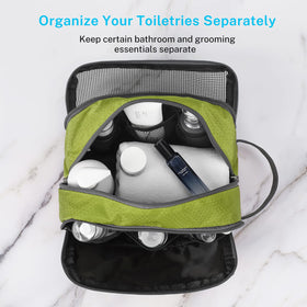 Gonex Toiletry Bag packed in a suitcase