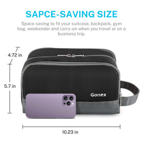 Gonex Travel Toiletry Bag packaging