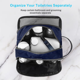 Gonex Travel Toiletry Bag with side handle for easy carrying