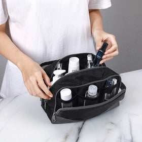 Gonex Travel Toiletry Bag with toiletries inside