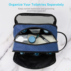 Gonex Travel Toiletry Bag with zippered mesh pouch