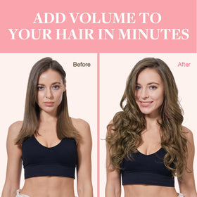 GOO GOO Clip in Hair Extensions 14 inch back view