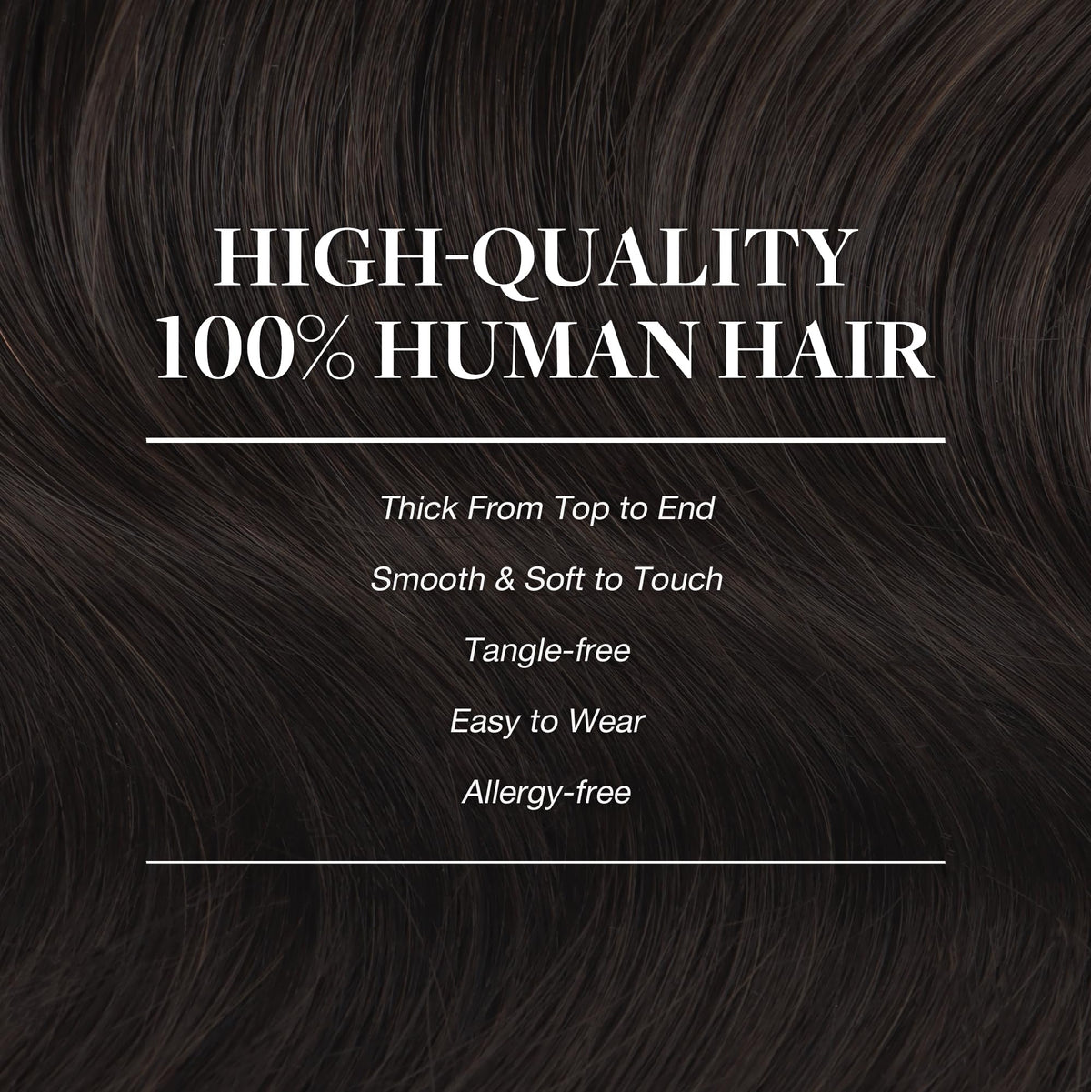 GOO GOO Clip in Hair Extensions 14inch Light Brown in packaging