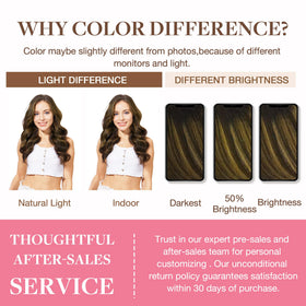 GOO GOO Clip in Hair Extensions 16inch balayage colour