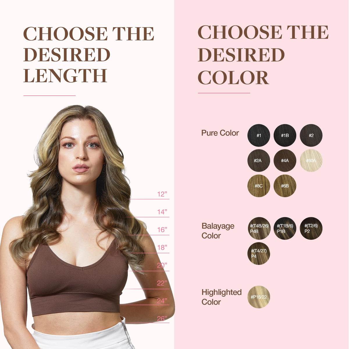 GOO GOO Clip in Hair Extensions 16inch with styling tools