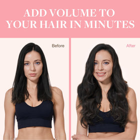 GOO GOO Clip in Hair Extensions 20inch Natural Black in different shades