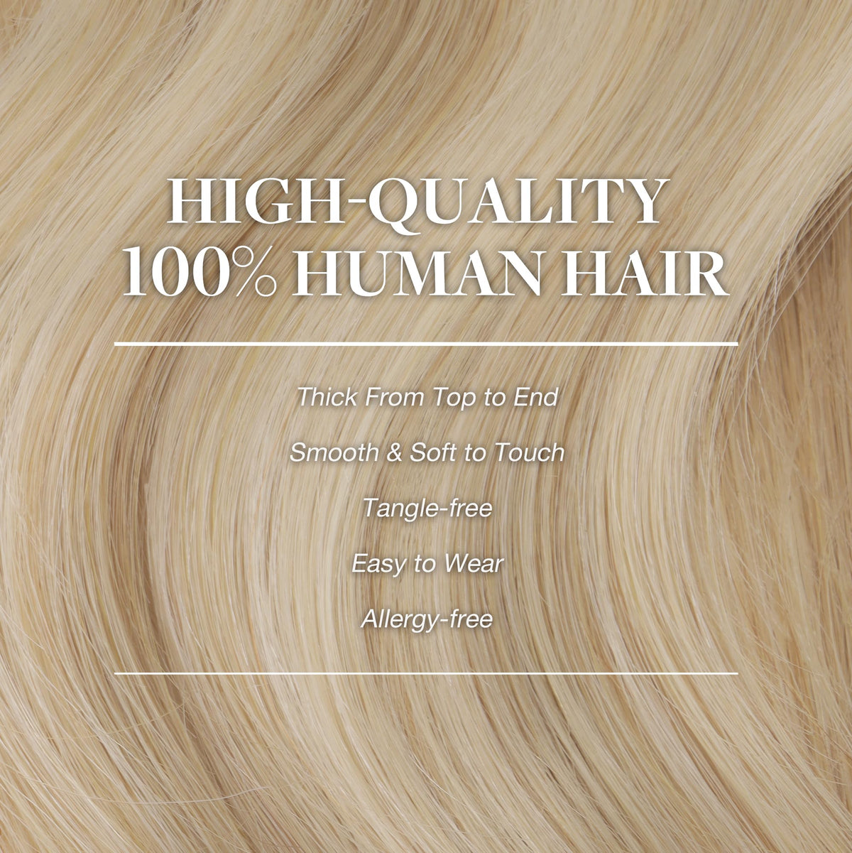 GOO GOO Clip in Hair Extensions 20inch styled on a mannequin