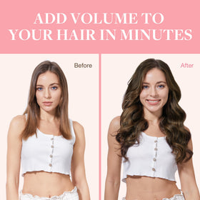 GOO GOO Clip in Hair Extensions 22inch balayage colour gradient