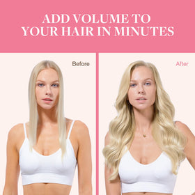 GOO GOO Clip in Hair Extensions 24inch length comparison