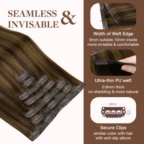 GOO GOO Clip in Hair Extensions 24inch lifestyle image