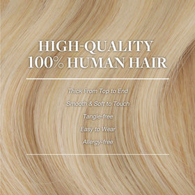 GOO GOO Clip in Hair Extensions 24inch on mannequin