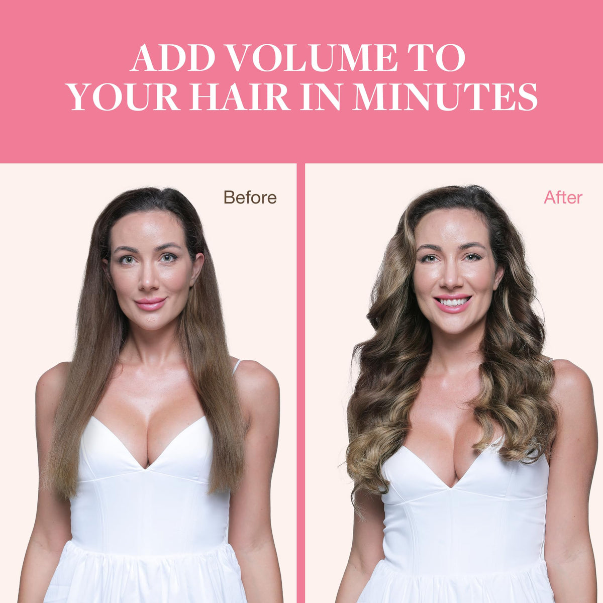 GOO GOO Clip in Hair Extensions 4/26/4 Balayage colour sample