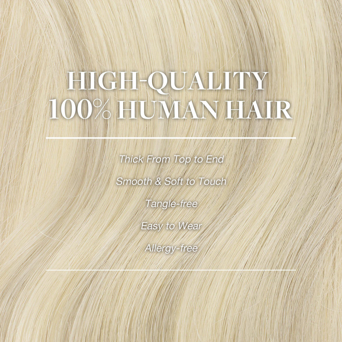 GOO GOO Clip in Hair Extensions 9 pieces displayed