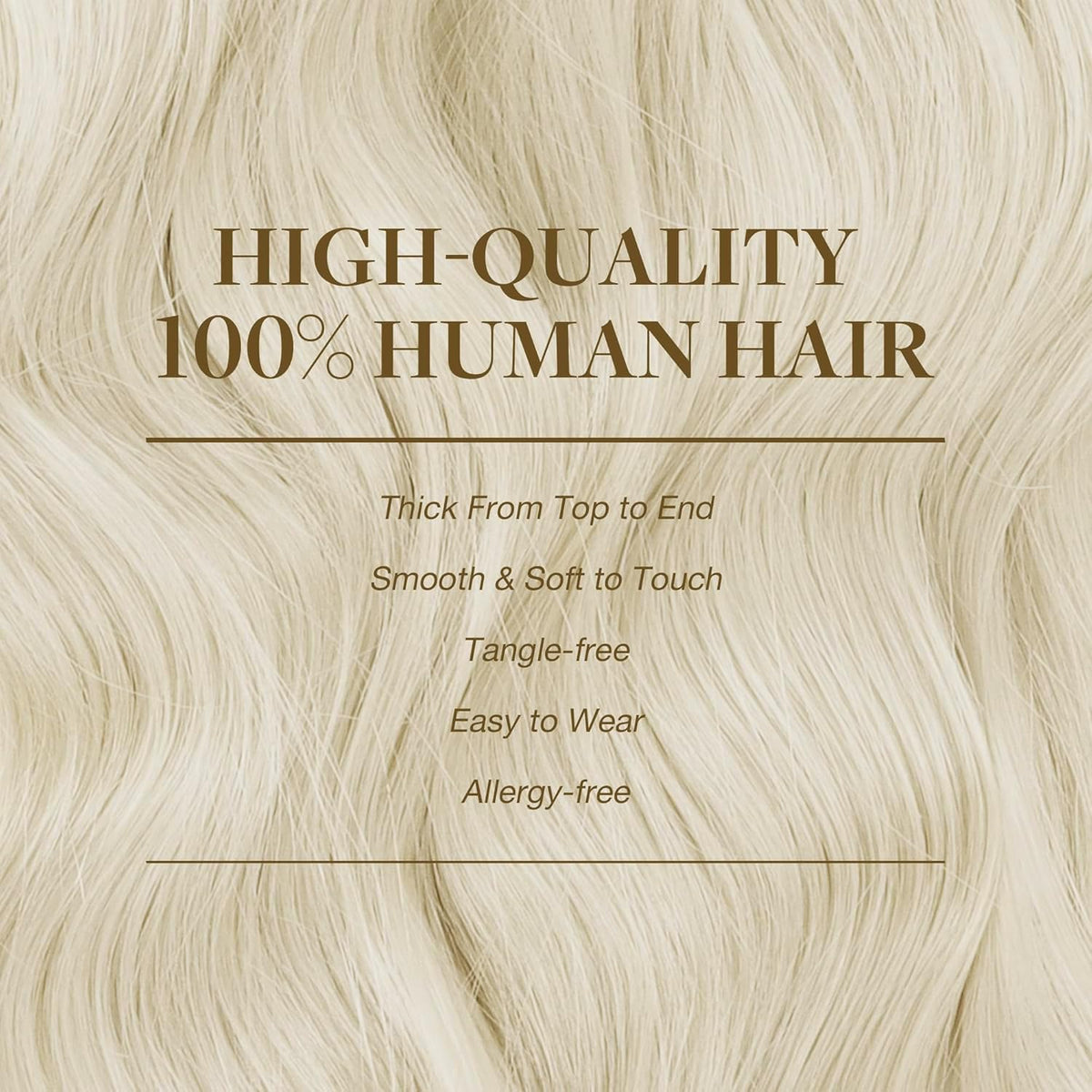 GOO GOO Clip in Hair Extensions displayed in various hair colours