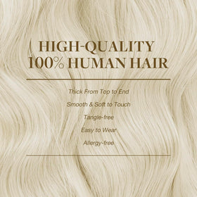 GOO GOO Clip in Hair Extensions displayed in various hair colours