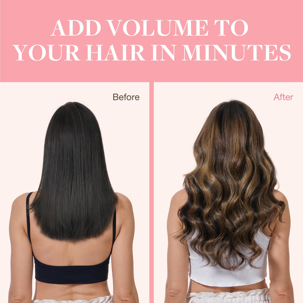 GOO GOO Clip in Hair Extensions displayed on a flat surface