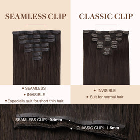 GOO GOO Clip in Hair Extensions displayed on a mannequin