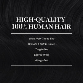 GOO GOO Clip in Hair Extensions displayed on a mannequin