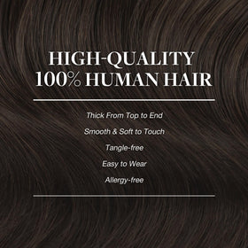 GOO GOO Clip in Hair Extensions displayed on a mannequin