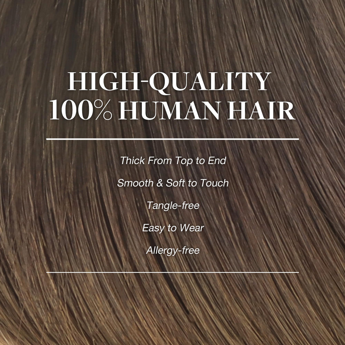 GOO GOO Clip in Hair Extensions displaying different shades