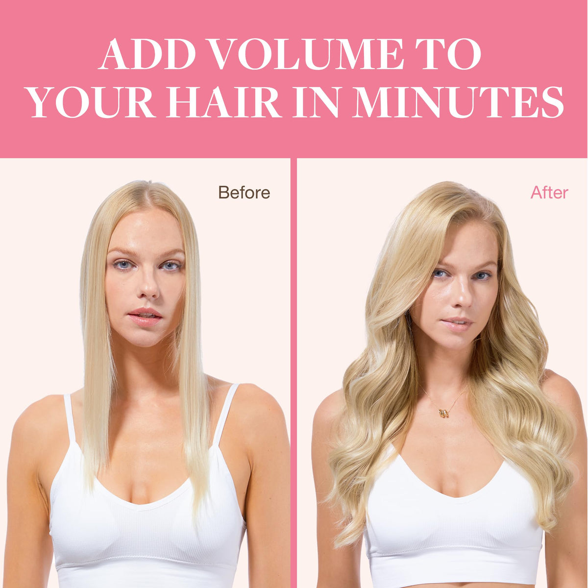 GOO GOO Clip in Hair Extensions in natural light