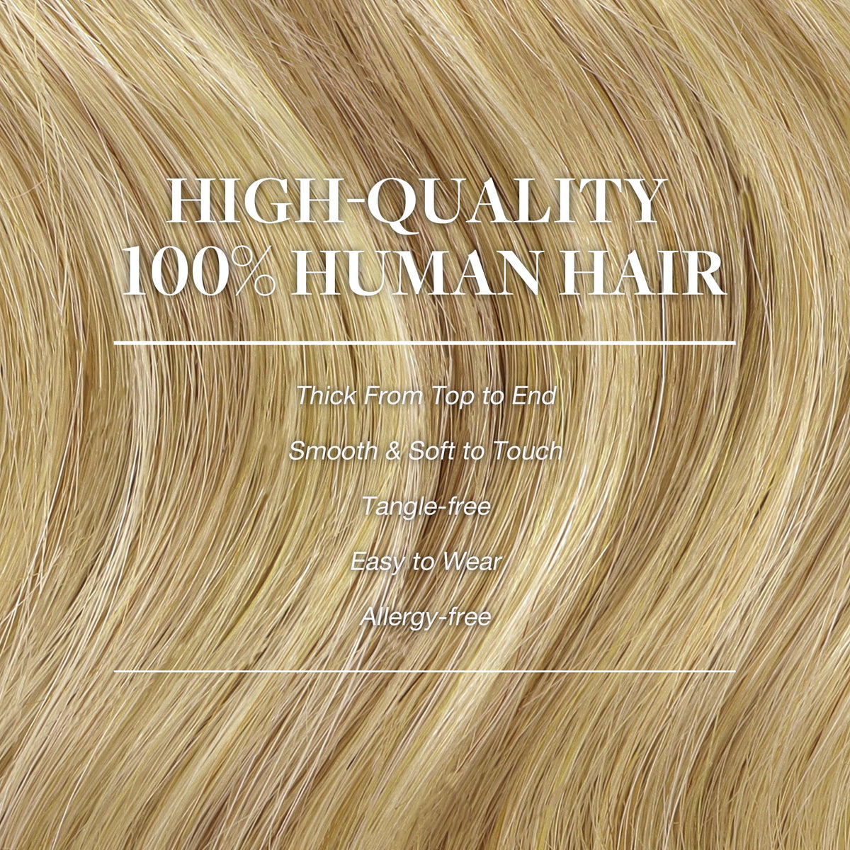 GOO GOO Clip in Hair Extensions in natural light