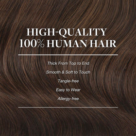 GOO GOO Clip in Hair Extensions in natural light