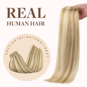 GOO GOO Clip in Hair Extensions in natural light