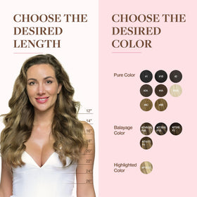 GOO GOO Clip in Hair Extensions in various colours